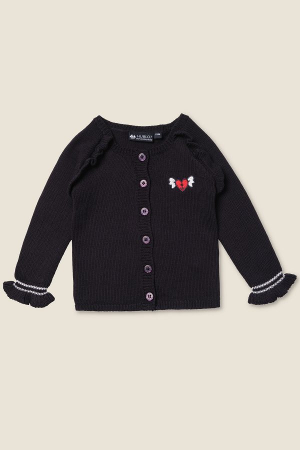 Gilet bébé fille Alloha