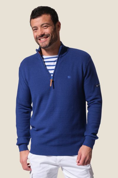 Pull en maille piquรฉe Ambroise