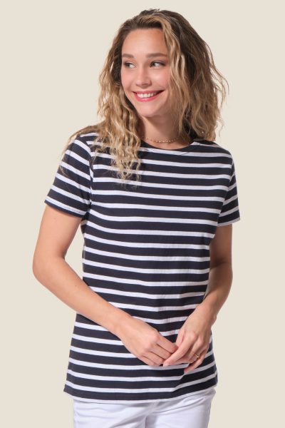 Marinière femme manches courtes Regate