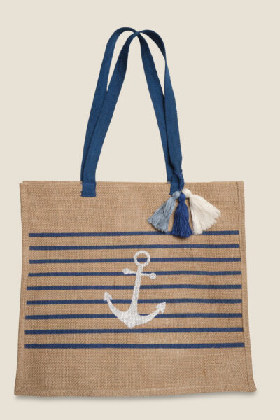 Sac cabas avec pompons Aussière