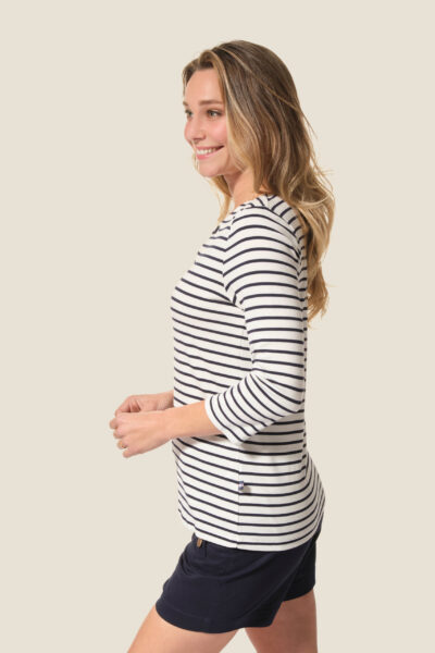 Tee-shirt manches longues rayé Annie