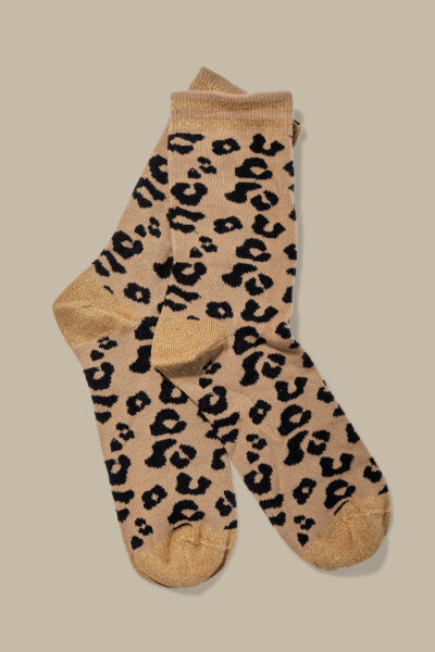 Chaussettes léopard adulte