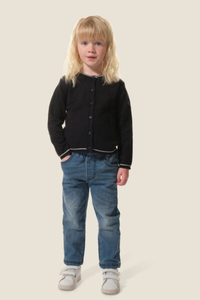 Gillet fille boutonnรฉ Lovejoy