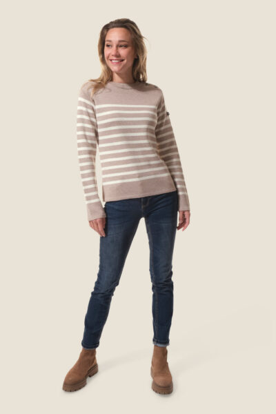 Pull femme col rond Andromede