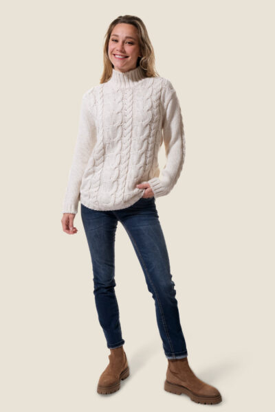 Pull col roulé Cochise