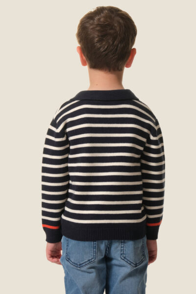 Pull garรงon avec col Baggy