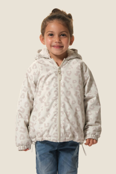 Coupe-vent imprimé leopard Pandi