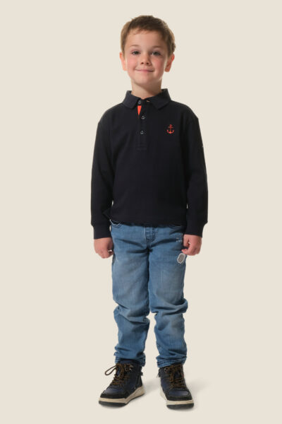 Polo manches longues garçon Harlow