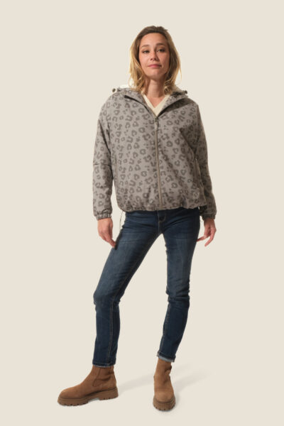 Coupe-vent court doublé sherpa Pila