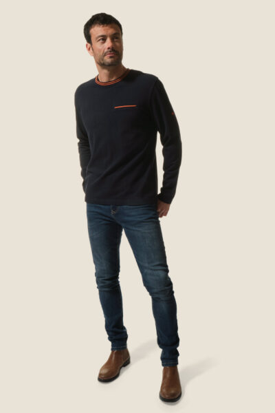 Tee-shirt homme col rond Cliff