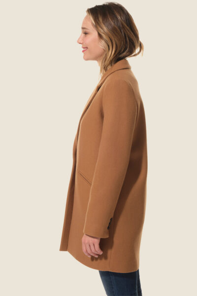 Manteau femme en drap de laine Antibes