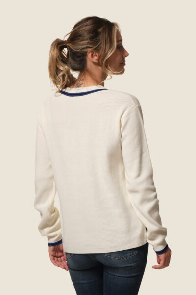 Pull femme col V Katja