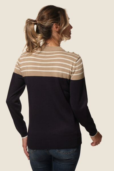 Pull femme col rond Dorianne