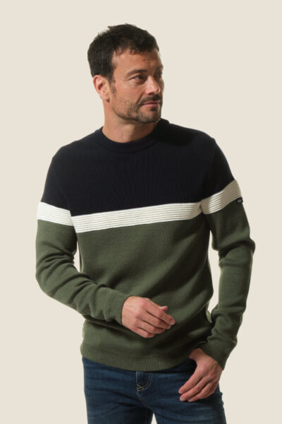Pull homme col rond Erbin