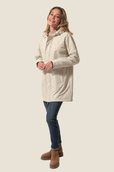 Veste softshell femme imprimé léopard Lodira