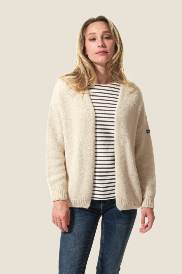 Gilet femme en maille Jasmin