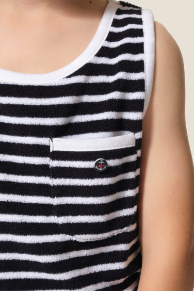 Débardeur garçon en éponge Andros