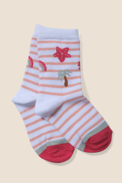 Chaussettes rayées enfant