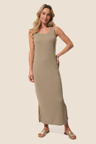 Robe longue sans manches Celeste