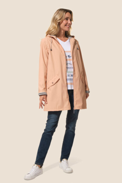 Cirรฉ impermรฉable 3/4 femme colorรฉ Hublot Mode Marine