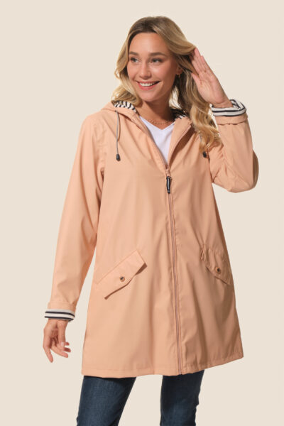 Ciré imperméable 3/4 femme coloré Hublot Mode Marine