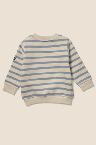 Sweat rayรฉ pour bรฉbรฉ Hublot Mode Marine