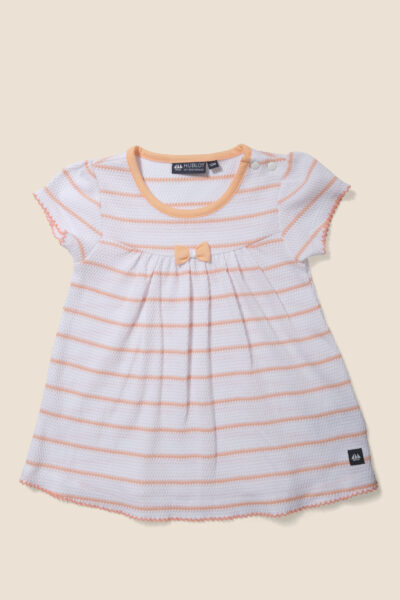 Robe bébé fille manches courtes Louisiana