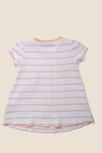 Robe bébé fille manches courtes Louisiana