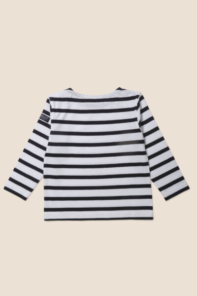 Marinière bébé mixte manches longues, col bateau, Hublot Mode Marine